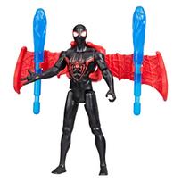 zmogus voras figurele - HASBRO Spider-Man greičio lenktynininkas su figūrėle Miles Morales, 10 cm - 2 nuotrauka