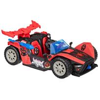 zmogus voras figurele - HASBRO Spider-Man greičio lenktynininkas su figūrėle Miles Morales, 10 cm - 3 nuotrauka