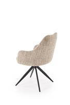 senukai valgomojo kedes - Fotelis Halmar Max 2 Walnut, 90x52x95 cm - 3 nuotrauka