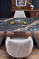 senukai valgomojo kedes - Fotelis Halmar Max 2 Walnut, 90x52x95 cm - 9 nuotrauka
