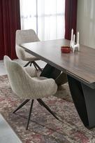 senukai valgomojo kedes - Fotelis Halmar Max 2 Walnut, 90x52x95 cm - 11 nuotrauka