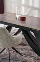 senukai valgomojo kedes - Fotelis Halmar Max 2 Walnut, 90x52x95 cm - 12 nuotrauka