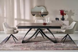 senukai valgomojo kedes - Fotelis Halmar Max 2 Walnut, 90x52x95 cm - 13 nuotrauka