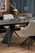 senukai valgomojo kedes - Fotelis Halmar Max 2 Walnut, 90x52x95 cm - 14 nuotrauka