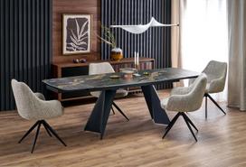 senukai valgomojo kedes - Fotelis Halmar Max 2 Walnut, 90x52x95 cm - 15 nuotrauka