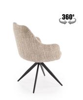 senukai valgomojo kedes - Fotelis Halmar Max 2 Walnut, 90x52x95 cm - 22 nuotrauka
