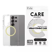 telefonas galaxy s25 ultra - PanzerGlass "Flagship Urban Combat Chardonnay QI Case Galaxy S25 Ultra" Clear - 4 nuotrauka