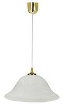 Candellux Lighting Vera, E27, 1 x 60 W, balta/aukso