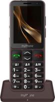 telefonas 4g lte - myPhone Bueno LTE Praline Collection Brown - 1 nuotrauka