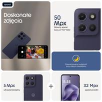 6000 mah telefonas - Motorola G17 Power 8/256GB Evening Blue - 6 nuotrauka