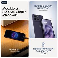 6000 mah telefonas - Motorola G17 Power 8/256GB Evening Blue - 7 nuotrauka