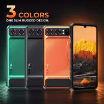 mobilus telefonai 512gb - Oukitel WP68 Air 5G 12/512GB Orange (Oranžinis) - 1 nuotrauka