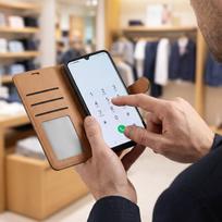 redmi note - TFO Smart Luxe odinis dėklas skirtas Xiaomi Redmi Note 15 Pro Plus 5G Rudas (Brown) - 2 nuotrauka