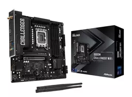 motherboard - ASRock B860M Challenger WiFi Micro ATX LGA1851 DDR5 - 5 nuotrauka