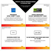 i5 11 gen - HP Victus 15-FA2246NW, i5-13420H, 16 GB, 512 GB, 15.6", RTX 3050, Juodas (Black) - 13 nuotrauka
