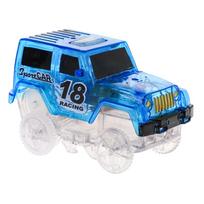 garazas - Mattel Šviečianti lenktynių trasa 157 vnt. - 3 nuotrauka