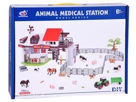 veterinaro rinkinys - Figūrėlių rinkinys, ferma Jokomisiada, 34 cm, 102 vnt., įvairių spalvų - 2 nuotrauka