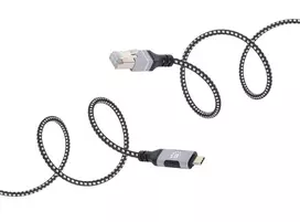 laidas usb c 2m - Manhattan 394826 USB-C į Gigabit Ethernet tinklo kabelis 2m Juodas (Black) - 3 nuotrauka