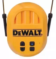 bluetooth dewalt - Dewalt DPG17-BX Apsauginės ausinės su Bluetooth Juodos/Geltonos (Black/Yellow) - 3 nuotrauka
