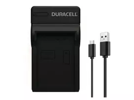 vidine baterija - Duracell įkroviklis w. USB laidas, skirtas Olympus BLH-1 - 2 nuotrauka