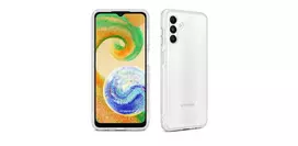 mobilieji telefonai samsung - SAMSUNG Galaxy A04s, nugarėlė, skaidri - 3 nuotrauka