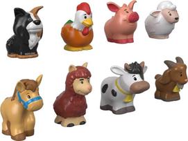 fisher price - Figūrėlių rinkinys Fisher-Price Little People Farm Animal Friends GFL21 - 4 nuotrauka