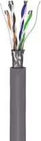 kabeliai ftp cat5e - goobay rolka RJ45 Cat5e.FTP pilka 100m - 3 nuotrauka