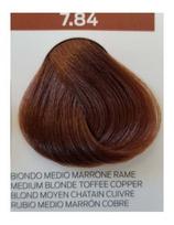 Intercosmo Voila 3C Intense Permanent Hair Dye 7.84 Toffee Copper 60 ml