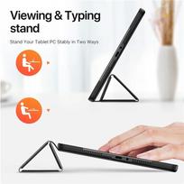 xiaomi redmi pad - Dėklas Dux Ducis Domo Xiaomi Redmi Pad Pro 12.1 Juodas (Black) - 7 nuotrauka