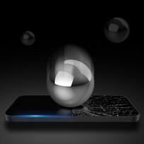 iphone 16 plevele - LCD apsauginis stikliukas Dux Ducis 10D Apple iPhone 16 Pro Max juodas - 7 nuotrauka
