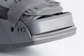dirzas - Ortezė pėdos ir blauzdos REHA FUND AIR WALKER LONG O-1180/M, juoda/pilka (Black/Grey) - 2 nuotrauka