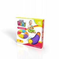 lavinamasis kilimelis - Soft Bibi Sensory Puzzle Circle, 6 vnt. - 3 nuotrauka