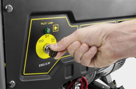 benzininis generatorius - Karcher PGG 6/1; 5,5 kW - 4 nuotrauka