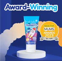 melynes uogos - Dantų pasta Brush-baby Rocket vaikams, 50 ml - 2 nuotrauka