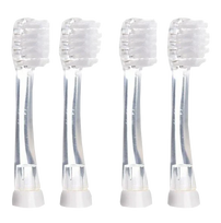 dantu sepetelis sonic - Brush-Baby BabySonic 331005 dantų šepetėlio galvutės, 4 vnt. - 2 nuotrauka