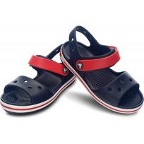 crocs kids crocband sandal - Crocs™ Kids' Crocband Sandal Navy/Red 33,5 - 5 nuotrauka