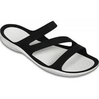 crocs juodi - Crocs™ Women's Swiftwater Sandal Black/White 35 - 4 nuotrauka