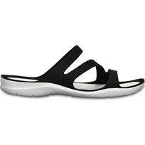 crocs juodi - Crocs™ Women's Swiftwater Sandal Black/White 35 - 6 nuotrauka