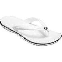 slepetes juodos - Crocs™ Crocband™ Flip White 42,5 - 4 nuotrauka