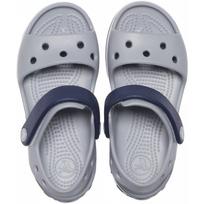 crocs kids crocband sandal - Crocs™ Crocband Sandal Kids Light Grey/Navy 24 - 2 nuotrauka