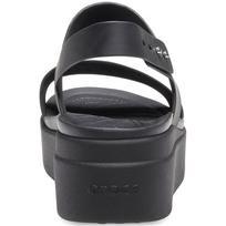 crocs juodi - Crocs™ Brooklyn Low Wedge Womens Black/Black 38,5 - 3 nuotrauka