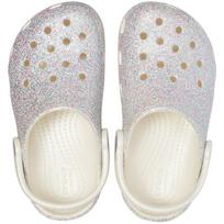 klumpes lt - Crocs™ Kids' Classic Glitter Clog Oyster 25 - 4 nuotrauka