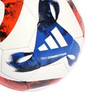 adidas kamuolys - Futbolo kamuolys Adidas Tiro Competition, Balta/Mėlyna/Raudona (White/Blue/Red) - 3 nuotrauka