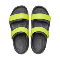 crocs basutes - CROCS Vaikiškos basutės Crocband Cruiser, grafito-geltona (Graphite/Yellow) 209423-1NJ - 3 nuotrauka