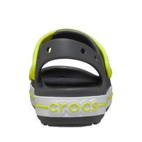 crocs basutes - CROCS Vaikiškos basutės Crocband Cruiser, grafito-geltona (Graphite/Yellow) 209423-1NJ - 4 nuotrauka