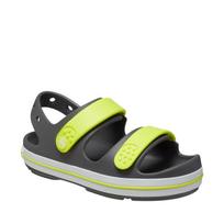 crocs basutes - CROCS Vaikiškos basutės Crocband Cruiser, grafito-geltona (Graphite/Yellow) 209423-1NJ - 5 nuotrauka