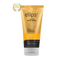 keratino kauke plaukams - Glotninanti plaukų kaukė Ellips Smooth & Silky Pro-Keratin Complex Mask - 2 nuotrauka