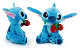 pliusinis zaislas stitch - Pliušinis žaislas Stitch su rože, 25 cm, Simba Disney - 2 nuotrauka