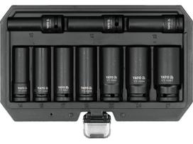 1 2 raktas - Yato YT-10557, smūginių ilgų galvučių rinkinys 1/2", 10-27 mm, 10 vnt. - 5 nuotrauka