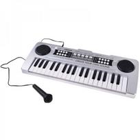 mini mikrofonas - Jokomisiada mini vargonų klaviatūra 37 klavišų su mikrofonu IN0183 - 3 nuotrauka
